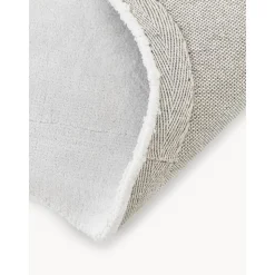 Passatoia In Viscosa Con Bordo Ondulato Wavy