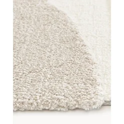 Passatoia Soffice A Pelo Lungo Con Struttura In Rilievo Alta-Bassa Jade