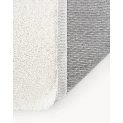 Passatoia Soffice A Pelo Lungo Con Struttura In Rilievo Alta-Bassa Jade