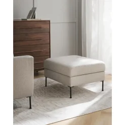 Poggiapiedi Contenitore Da Divano Cucita