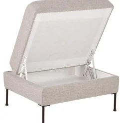 Poggiapiedi Contenitore Da Divano Cucita