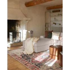 Poggiapiedi Da Divano Con Rivestimento Sfoderabile Russell