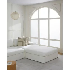 Poggiapiedi Da Divano Con Rivestimento Sfoderabile Russell