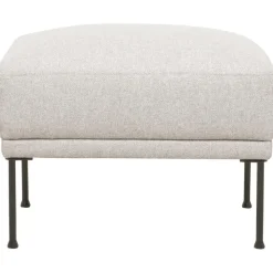 Poggiapiedi Da Divano Con Piedini In Metallo Fluente