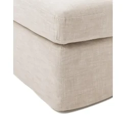 Poggiapiedi Da Divano Con Rivestimento Sfoderabile Russell