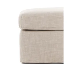 Poggiapiedi Da Divano Con Rivestimento Sfoderabile Russell