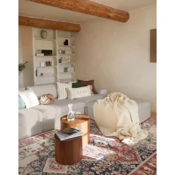 Poggiapiedi Da Divano Con Rivestimento Sfoderabile Russell