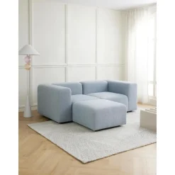 Poggiapiedi Da Divano In Boucle Lena