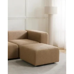 Poggiapiedi Da Divano In Boucle Lena