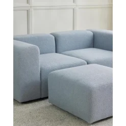 Poggiapiedi Da Divano In Boucle Lena