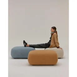 Poggiapiedi In Boucle Sofia