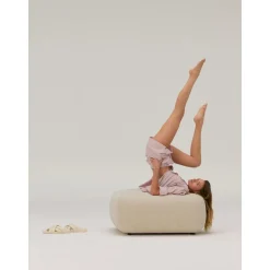 Poggiapiedi In Boucle Sofia