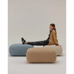 Poggiapiedi In Boucle Sofia