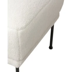 Poggiapiedi In Tessuto Teddy Fluente