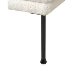 Poggiapiedi In Tessuto Teddy Fluente