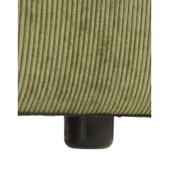 Poggiapiedi In Velluto A Coste Lennon