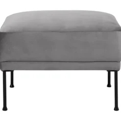 Poggiapiedi In Velluto Fluente