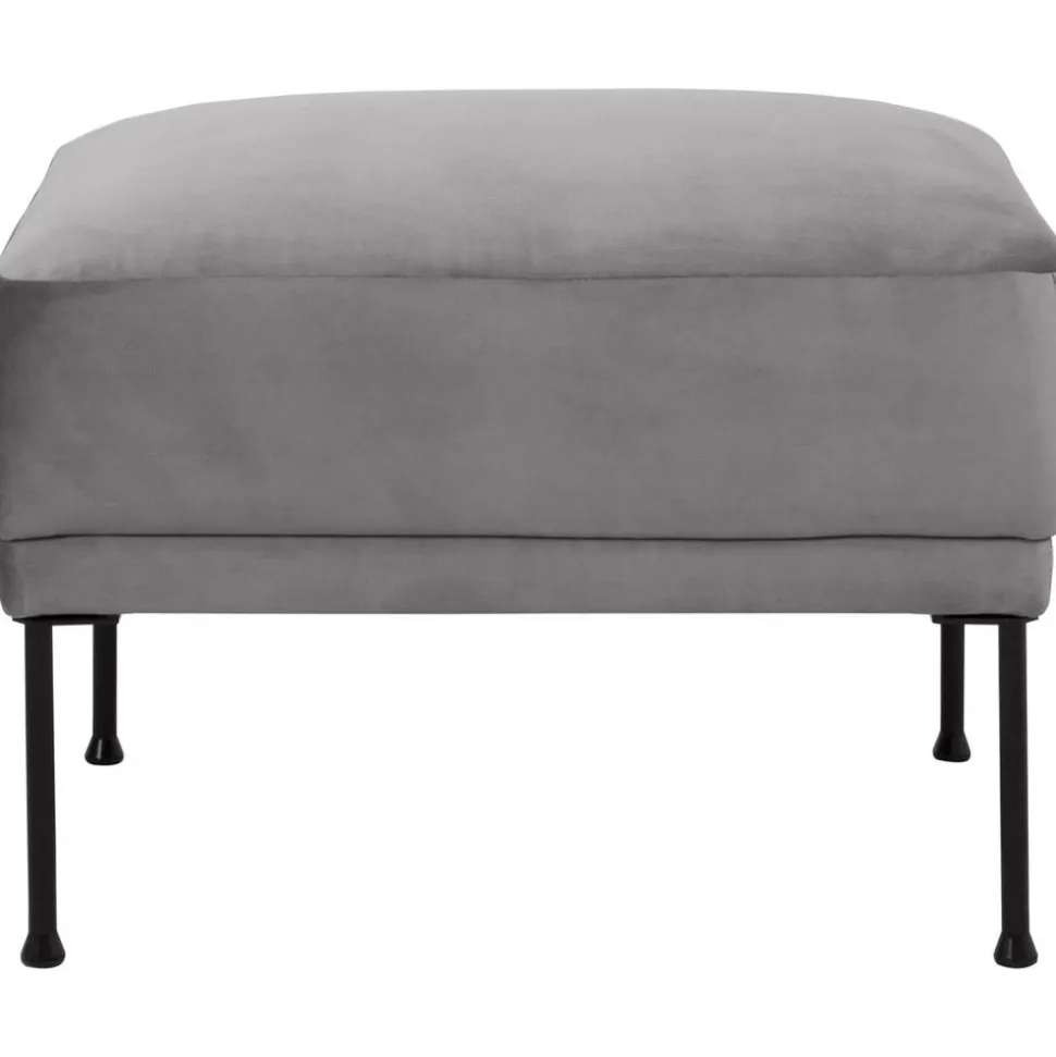 Poggiapiedi In Velluto Fluente