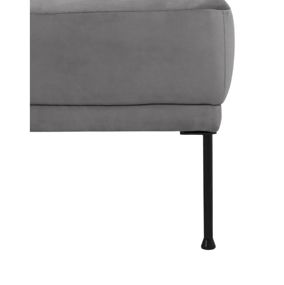 Poggiapiedi In Velluto Fluente