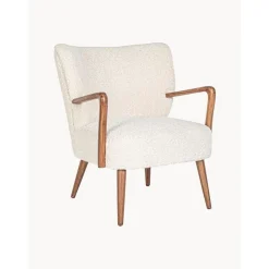 Poltrona Con Braccioli In Tessuto Teddy Moritz