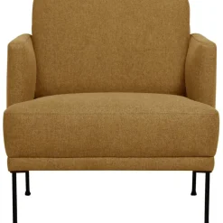 Poltrona Con Gambe In Metallo Fluente