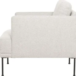 Poltrona Con Gambe In Metallo Fluente