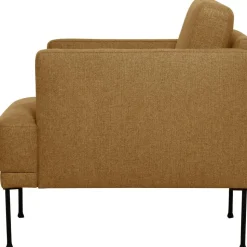 Poltrona Con Gambe In Metallo Fluente