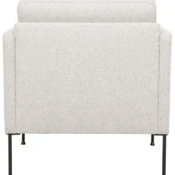 Poltrona Con Gambe In Metallo Fluente