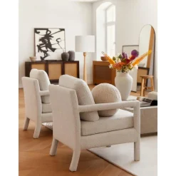 Poltrona In Boucle Zaya