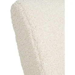 Poltrona In Teddy Bianco Berna
