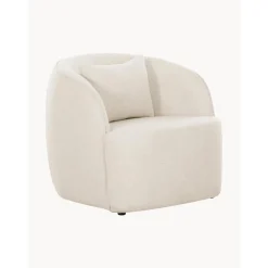 Poltrona In Tessuto Boucle Elodie