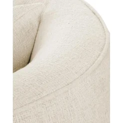 Poltrona In Tessuto Boucle Elodie