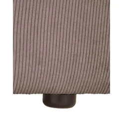 Poltrona In Velluto A Coste Lennon