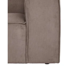 Poltrona In Velluto A Coste Lennon