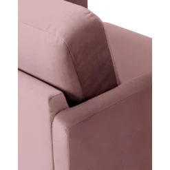 Poltrona In Velluto Con Gambe In Metallo Fluente