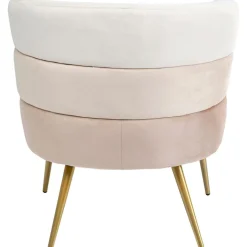 Poltrona In Velluto Di Design Retro Sandwich