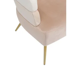 Poltrona In Velluto Di Design Retro Sandwich