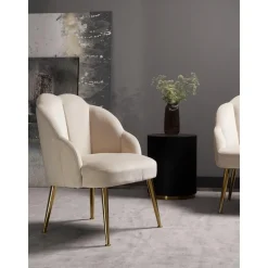 Poltrona In Velluto Helle