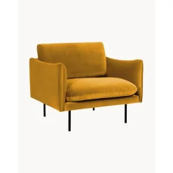 Poltrona In Velluto Moby