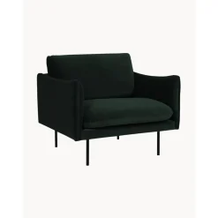 Poltrona In Velluto Moby