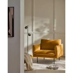 Poltrona In Velluto Moby