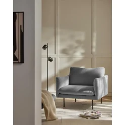 Poltrona In Velluto Moby