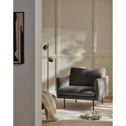 Poltrona In Velluto Moby