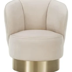 Poltrona In Velluto Olivia