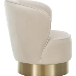 Poltrona In Velluto Olivia