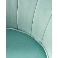 Poltrona In Velluto Oyster