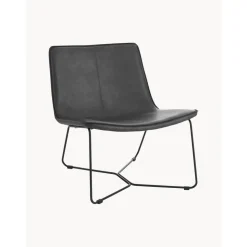 Poltrona Lounge In Similpelle Barrel