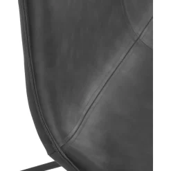 Poltrona Lounge In Similpelle Barrel