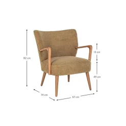 Poltroncina Effetto Lana Moritz