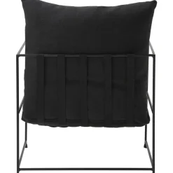 Poltroncina Imbottita Con Struttura In Metallo Wayne